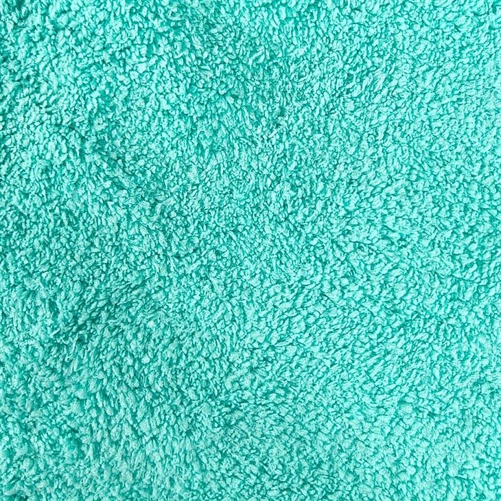 Chenille/ Coral Fleece Stick-on Design Flat Mop